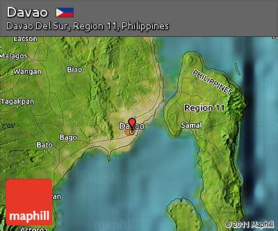 davao city google map satellite
